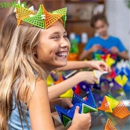 STELLARSYNC Fun in Motion Toys, Adventure STEM Educational 3-Dimensional Hyperbolic Building Toy, 80