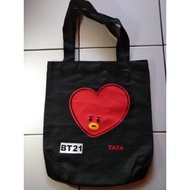 Totebag bt21 tata bts kpop
