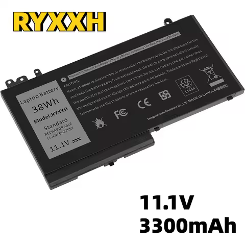 38Wh RYXXH Laptop Battery for Dell Latitude 12 5000 E5250 P25S001 E5450 E5550 3150 P21T001 3160 Note
