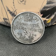1931 Retro Crafts Can Blow Ring Silver Silver Dollar Silver Dollar 8.21