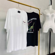 T-Shirt Round Neck Cotton1 Oversized (011-Dinosaur Pattern)