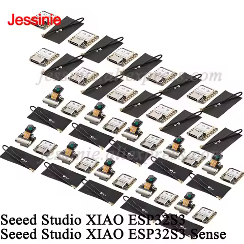 10pcs/1pc Seeeduino XIAO ESP32S3 Sense Seeed Studio ESP32-S3 2.4G WiFi Wireless BLE Mesh 5.0 8MB Fla