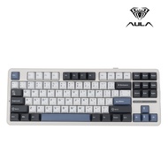 AULA F87 คีย์บอร์ดไร้สาย Gasket Mechanical Keyboard 3IN1 Size 80% รับประกันศูนย์ไทย 2 ปี