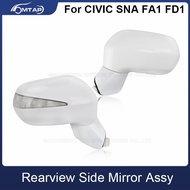 MTAP For CIVIC Outer Rearview Side Mirror For HONDA CIVIC SNA FA1 FD1 FD2 2006 2007 2008 2009 2010 2