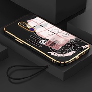 HP Casing For OPPO F11 F11 Pro A9 2019 A9x F9 F9 Pro A7x Realme 2 Pro U1 Case Casing Lucky Words Pat