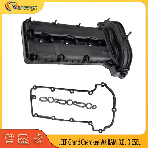 AUTO ENGINE PARTS Right Valve Cover & gasket Set For JEEP Grand Cherokee RAM 1500 3.0L 3.0 T L V6 Di