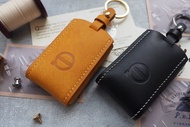 純手工牛皮沃爾沃Volvo車鑰匙包 顏色款式可客製化 訂製刻字禮物