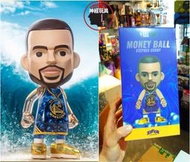 【神經玩具】現貨大隻近22公分 王牌化身 NBA Money Ball Stephen Curry 柯瑞 勇士隊可動公仔