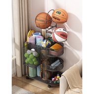 Yoga Mat Storage Storage Storage Rack Basketball Storage Ball Fitness Equipment Badminton Racket Hou