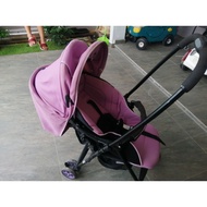 combi stroller two way fancing parents
