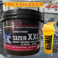 America Pharma Sizer Xxl Mass Gainer 3.0 New (Free Shaker) - Recovery,Mass,Halal