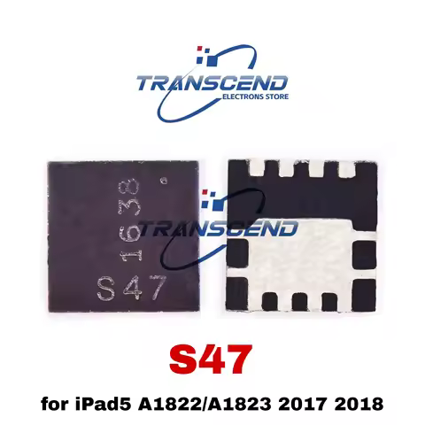 3-10PCS Mark S47 S48 USB Charging Back light control ic for ipad 2017 2018 A1822 A1823 IPAD5