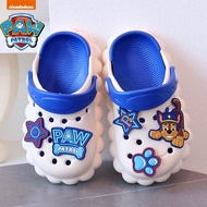 Paw Patrol Slippers Paws Team Children's Slippers Hole Shoes Boys Children Baotou Summer Bathroom Sandals Slippers Soft Sole Anti-slip Stepping on Shit Feel