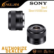 Sony 35mm f/1.8 OSS Lens | E 35mm