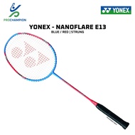 New Yonex Nanoflare E13 Badminton Racket Yonex Nanoflare E 13 Blue Red