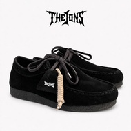 THEJONS Wallabee Casual Shoes Premium Suede Material Clarks Concept - Black