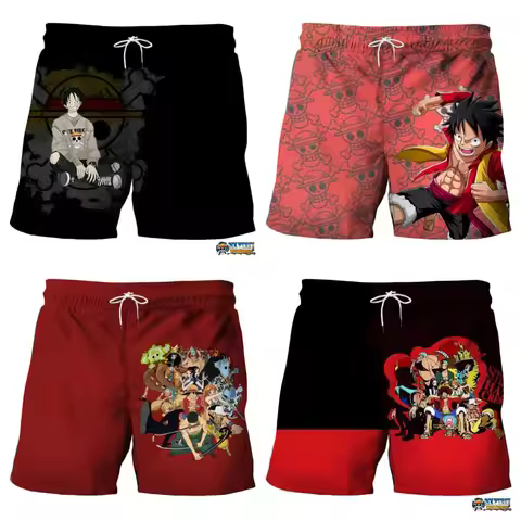 2026 One Piece Devil Fruit Thousand Mile Sunshine 3D Cartoon Manga Style Large Loose Speed Dry Men a
