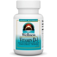 Naturals Wellness Vitamin D-3, Bioactive Form for Immune Health