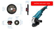 BÁNH RĂNG MÀI MAKITA 7020 NHÔNG MÁY MÀI GÓC 1T8 7020