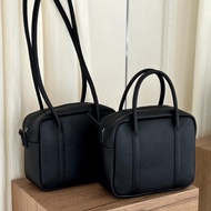 Japan Japan Aeta Long Handle Boston Genuine Leather Portable Broadcast Small Square Bag First Layer 