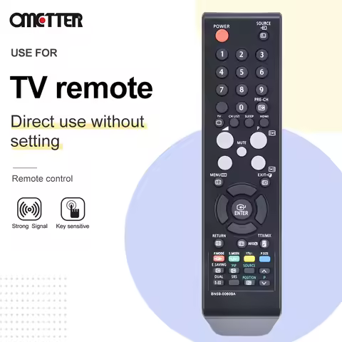 BN59-00609A New For Samsung TV Remote Control LE32S81B LE37S81B LA26R7 LA32R7 LA40R7 LA26R71BA LA32S