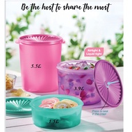 Tupperware Deco Canister 1.5L/3.9L/5.5L Loose