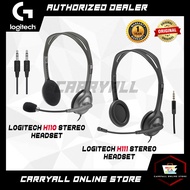 Logitech Headset H110 | H111 Stereo Logitech Headset With Noise Reduction Microphone