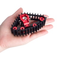 yunhaoSK-4Pcs Snow Tires Sets Carload Tracks Wheel Sandmobile Conversion for 1/18 RC Crawler Car -4M