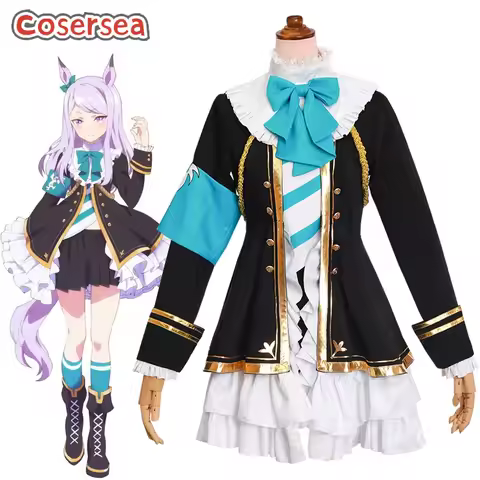 Cosersea Mejiro McQueen Cosplay Costume Uma musume: Pretty Derby Mejiro McQueen Women Dress Hallowee