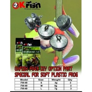 OKFISH DIY OPTION PART SOFT FROG