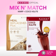 KITSUI [Mix n' Match] KMRP Meal Replacement Plus 15's x 30g + KITSUI Coco XsLite 15's x 15g