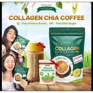 fitgum collagen chia coffe mix