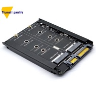 M.2 to SATA Adapter Card Dual Port M.2 NGFF SSD to SATA Interface Converter for 2230-2280 M2 SSD Siz
