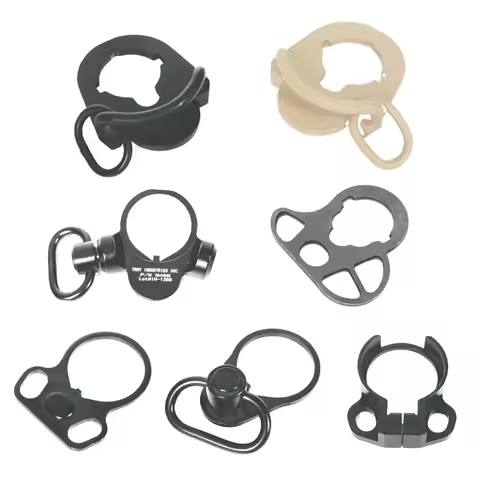 Airsoft Tactical DD QD GBB Sling Attachment Mount Metal M4 AR15 Mount Adapter Sling Mount Hunting We