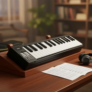 Miwayer 61-Key Foldable Electronic Piano  Miwayer 61-Kekunci Piano Elektronik, Reka Bentuk Boleh Lip