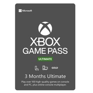 Xbox Game Pass Ultimate (Xbox One / Xbox Series S / Xbox Series X / PC / Windows 10 / 11) Digital