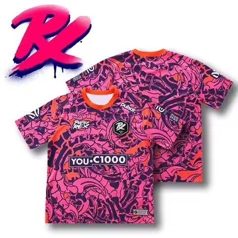 Paper Rex 25/26 Match Jerseys PRX Valorant Esports League Training Uniforms Customizable ID Unisex F