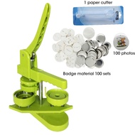 Button Badge Making Machine Different Size Molds 44mm Mold DIY Badge Pin Making Machine Kit With 100