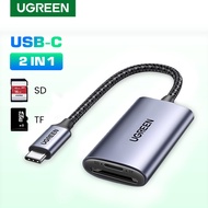 UGREEN #80798 USB-C Card Reader Type C to USB SD Micro SD Card Reader for iPad Laptop Accessories Me