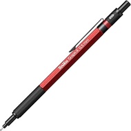Scrikss Office Graph-X Mechanical Pencil with 0.5mm Lead of Grade 2B, Metallic Red, Brass Body with 