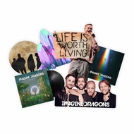 Imagine Dragons Vinyl Sticker Pack - Waterproof Rock Band Decals for Phone, Laptop & DIY Decor