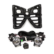 1 Set Car LED Fog lights For Nissan NV350 Caravan Micro Bus/Urvan 2023 fog lamps Cover Grill frame W