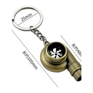Turbo Pressurized Keychain Creative Whistle Turbo Pressurized Keychain Metal Turbo Car Keychain Inst