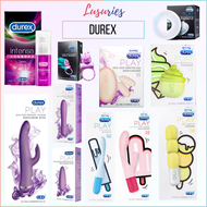 LUSURIES Durex Play Sex Toy For Men Woman G Spot Wet Design Double Head Vibrator Egg Cock Ring Pleas