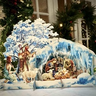 Snow Cave Christmas Card - Unique 3D Snow Nation Card - Meaningful Gift - ONTHEPAPER