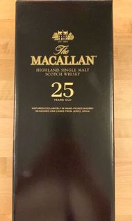 Macallan 25 Sherry oak 25 y