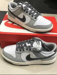 🔝Nike Dunk Low Light Smoke Grey 白灰