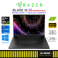 Razer Blade 18 RZ09-0484REH3-R341 - Intel i9-13950HX - RTX4060 8GB - 18" QHD+ 240Hz - 16GB DDR5 (1Yrs Local Warranty)