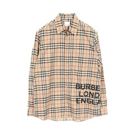 【二手】Burberry Nova 格紋襯衫，純棉襯衫，男士，二手