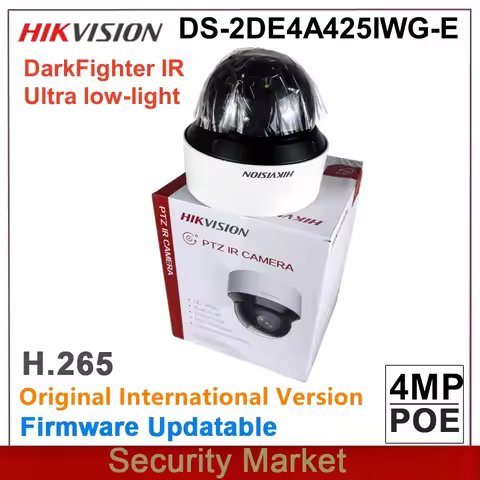Original Hikvision DS-2DE4A425IWG-E Replace DS-2DE4A425IW-DE 4MP Security Surveillance POE Darkfight